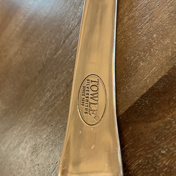 Towle Mother Of Pearl Serving Set - Picture 4 of 5